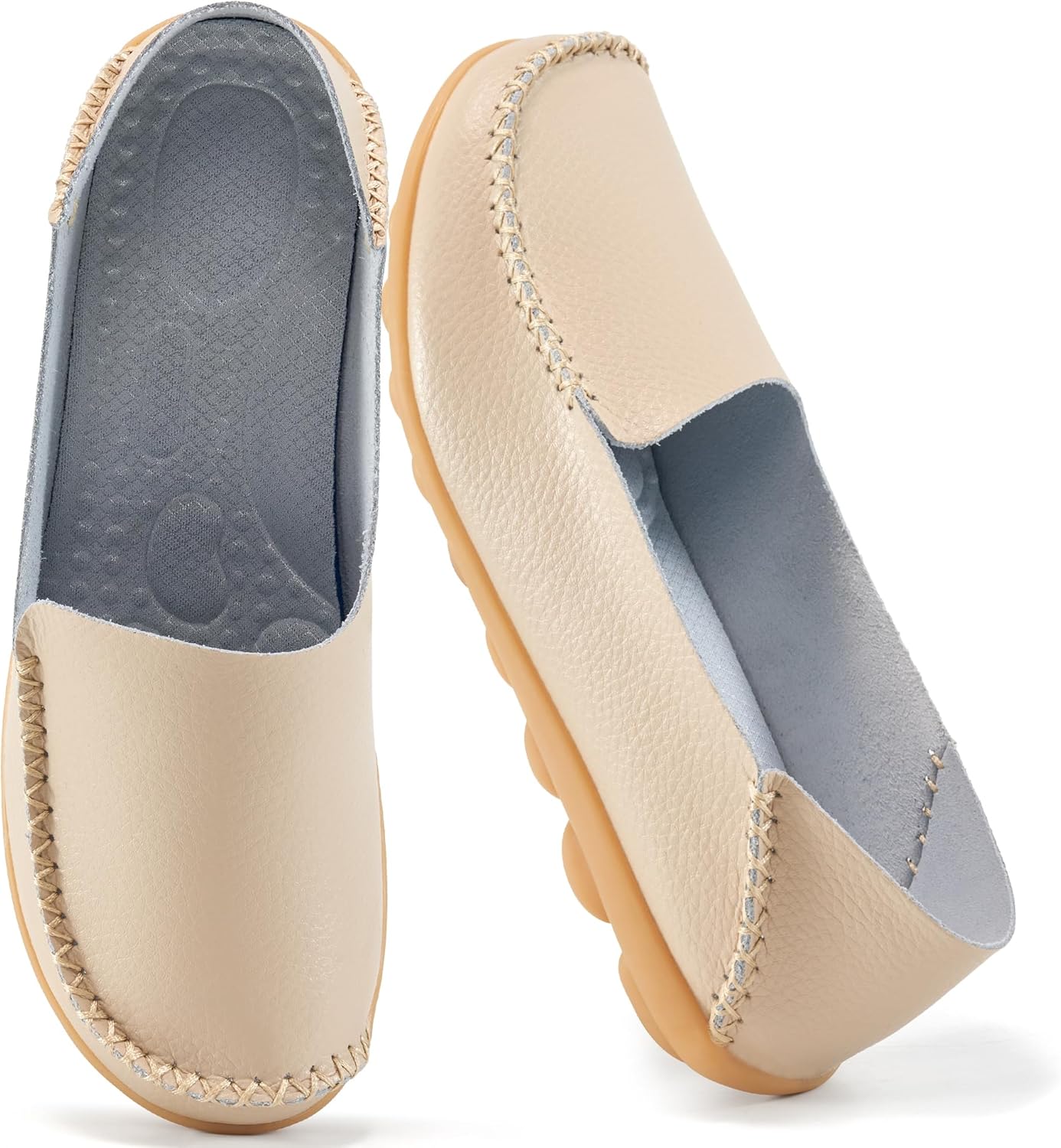 Ecetana Loafers for Women Penny Shoes Comfortable Slip On Casual Womens Loafers...