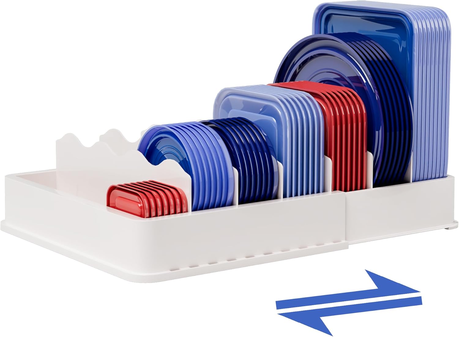 SWOMMOLY Expandable Food Storage Container Lid Org...