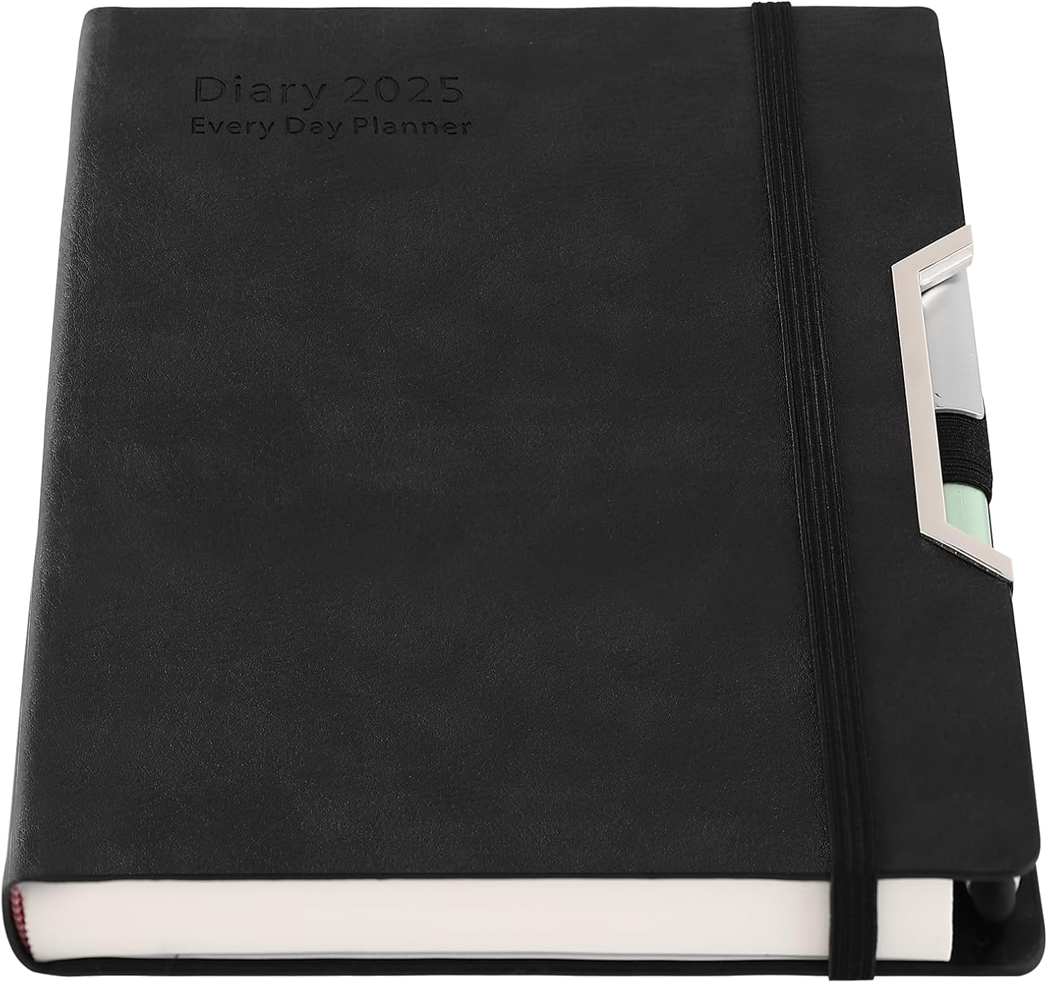 Academic Diary 2025,Diary 2025 Day Per Page, Hardcover Organized from Jan 2025 t...