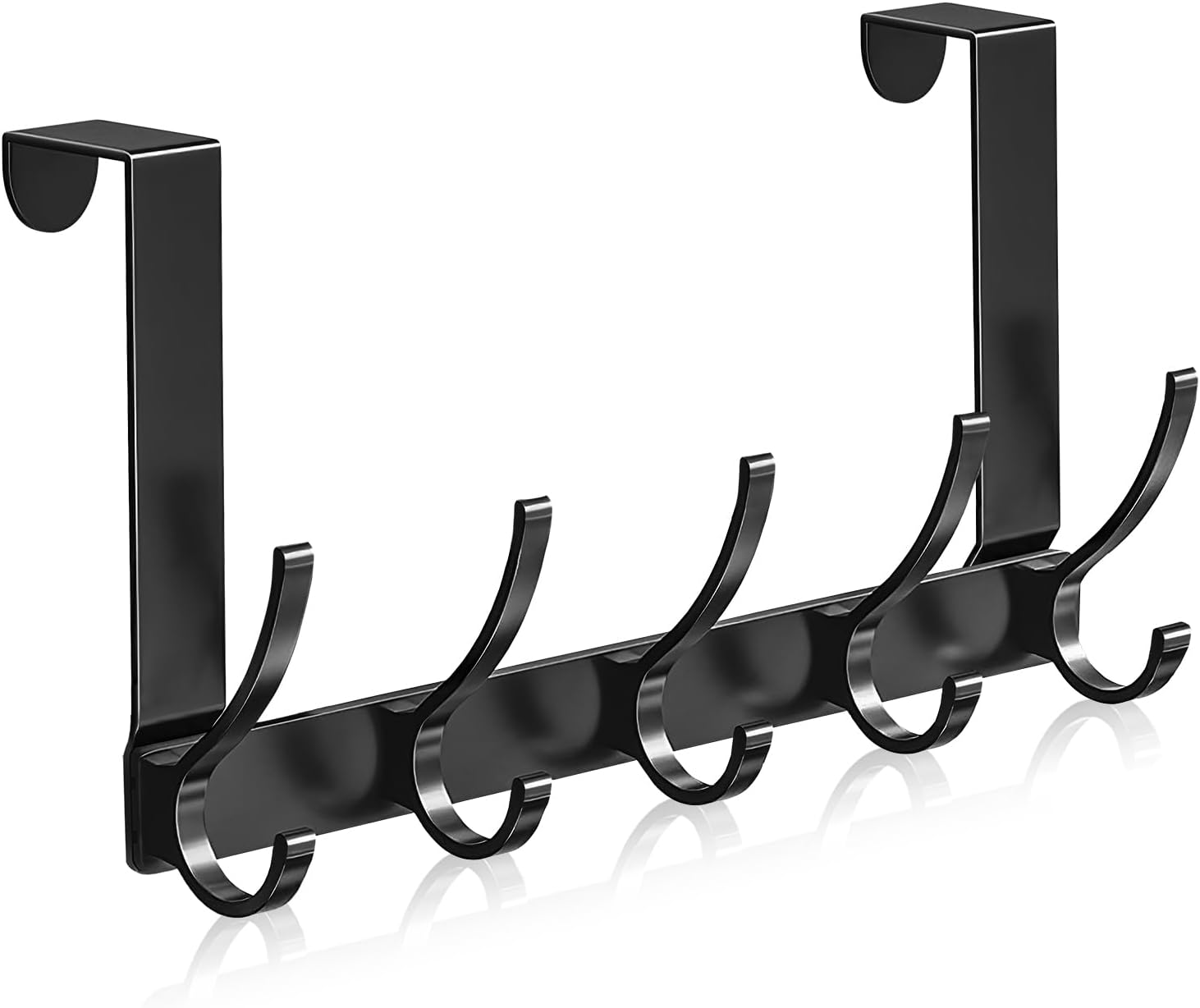 MIVITOOM Over Door Hooks, Heavy Duty Stainless Steel Over Door Hanger with Rust...