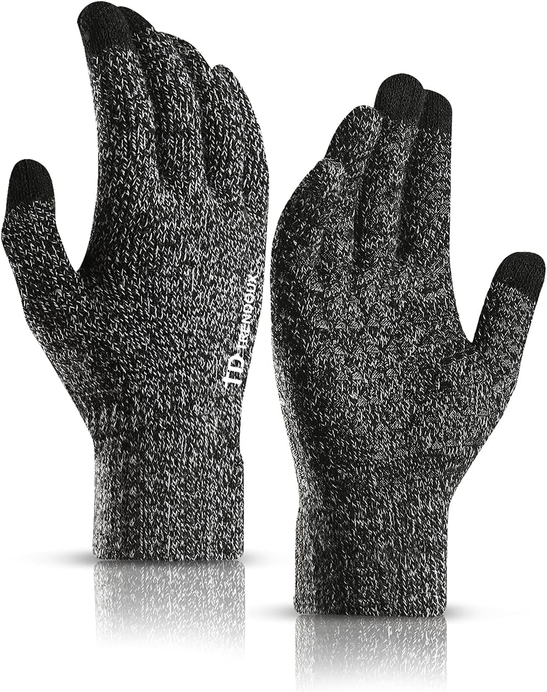 TRENDOUX Winter Gloves for Men and Women - Upgraded Touch Screen Anti-Slip Silic...
