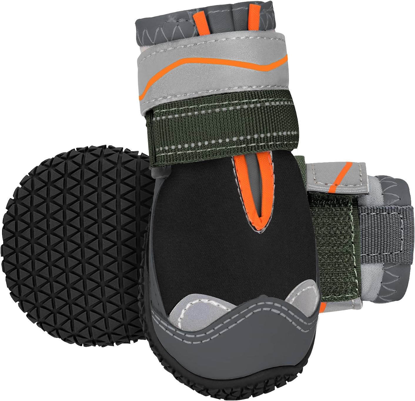 Eyein Dog Boots Paw Protector - Waterproof Dog Shoes for Rainy Winter Snowy Day,...