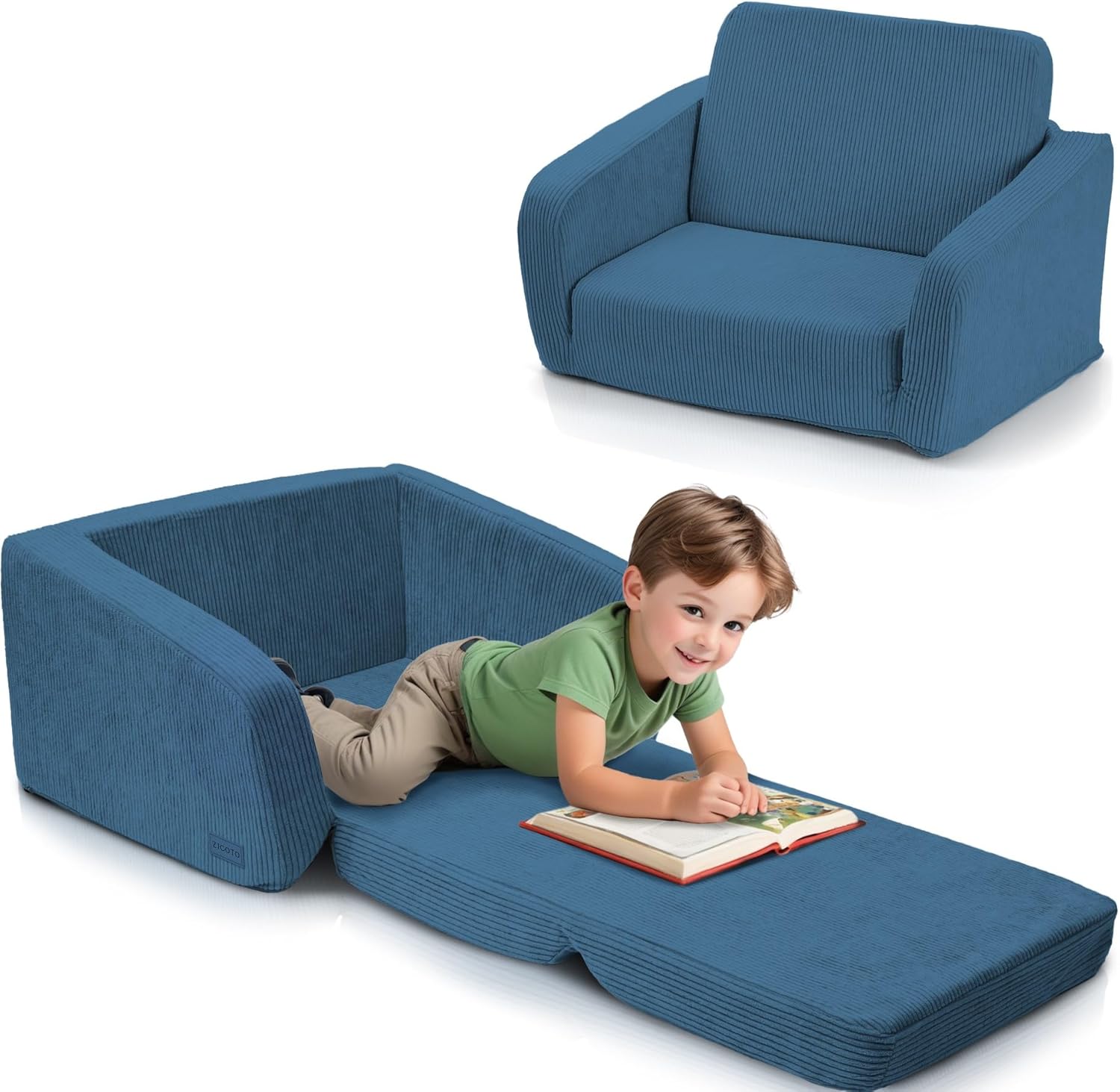 ZICOTO Sturdy Toddler Chair and Couch - The Perfect Kids Sofa for Girls and Boys...