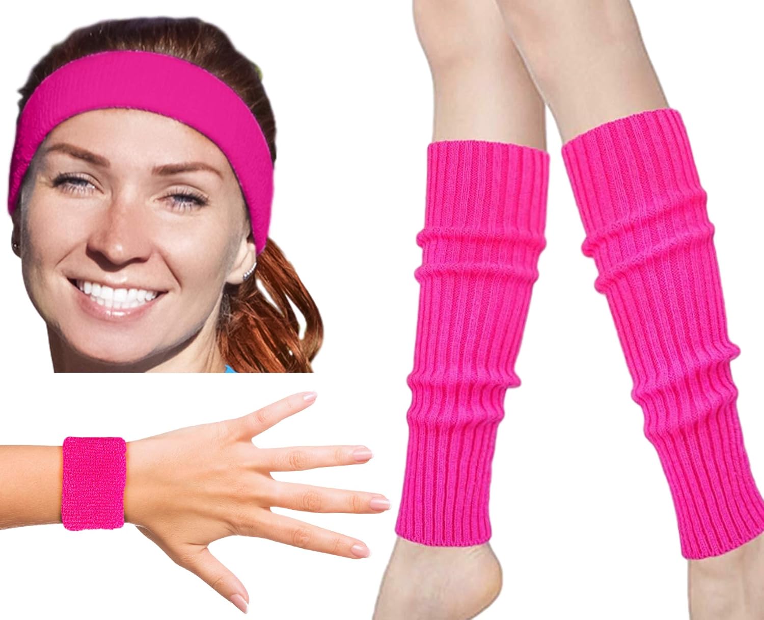 Zilo Novelties 80s Workout Costumes for Women | 80s Accessories For Women | 80s...