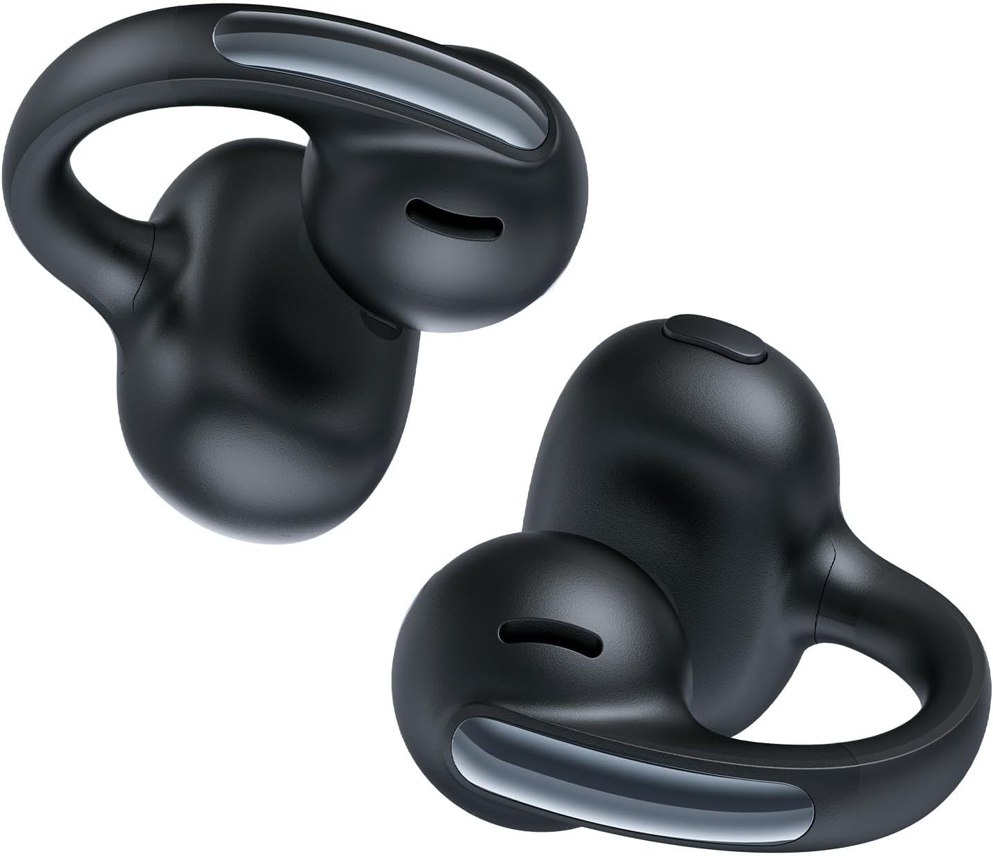 Baseus Bowie MC1 Open Ear Clip-On Earbuds, Adaptive Comfort with Anti-Drop Desig...