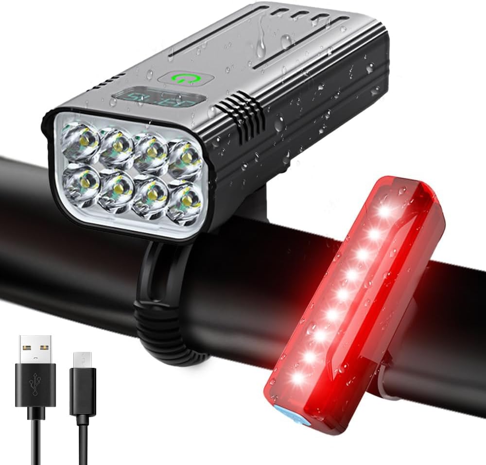 Victoper Bike Lights Front And Back, 2024 Upgrade...