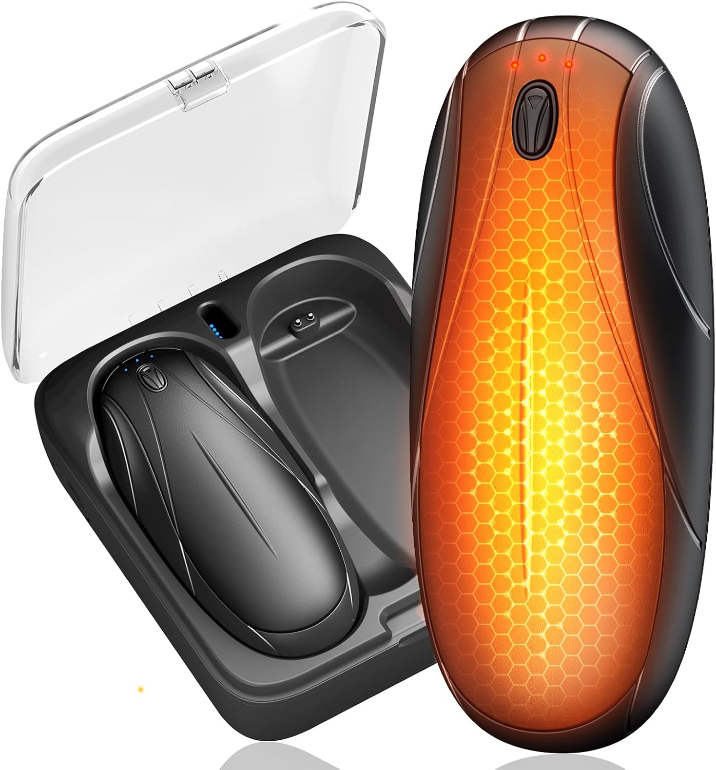 Beuchan Hand Warmers Rechargeable - 2 Pack with Ch...