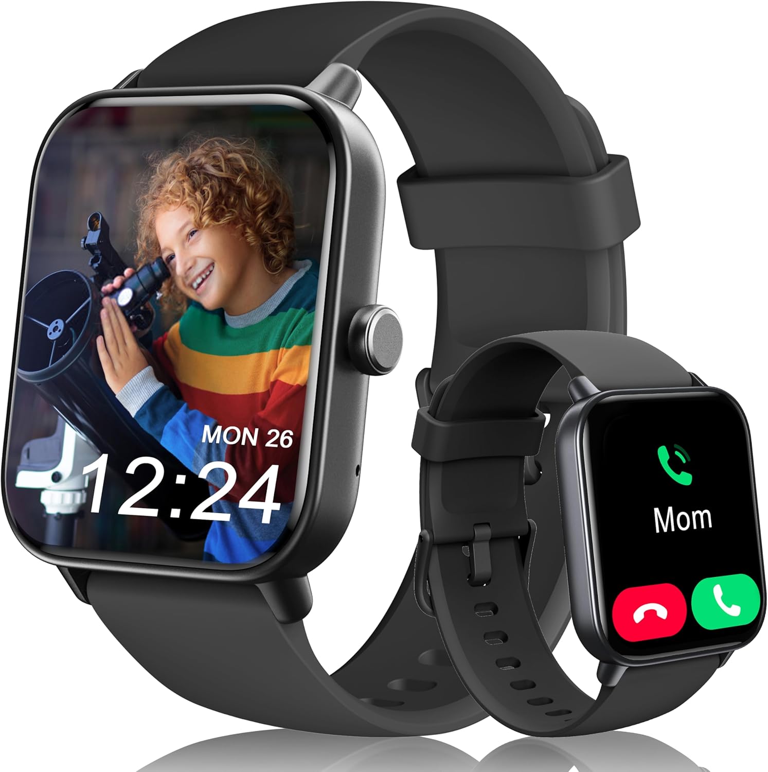 KALINCO Kids Smart Watch for Boys Girls Teens, IP68 Waterproof Swimming Smartwat...