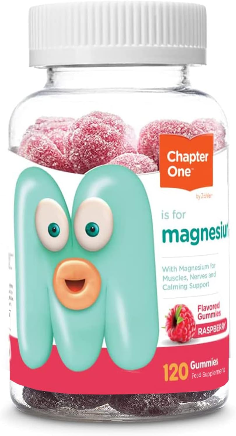 Chapter One Magnesium Gummies, Great Tasting Magnesium for Kids, Calm Kids Magne...