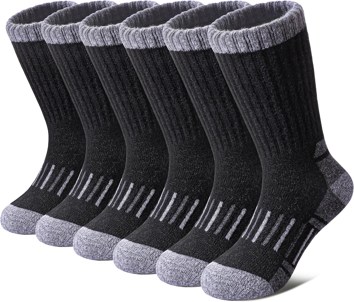 Kids Merino Wool Hiking Socks Boys Girls Toddlers Thermal Winter Warm Boot Thick...