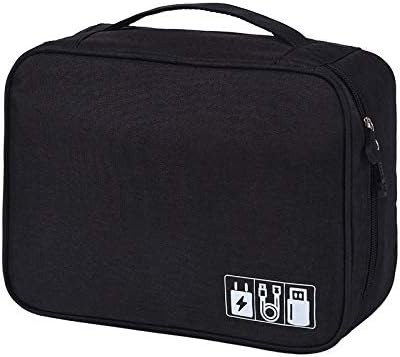 HCFGS Travel Cable Organiser Bag, Electronics Accessories Organizer Bag, Univers...