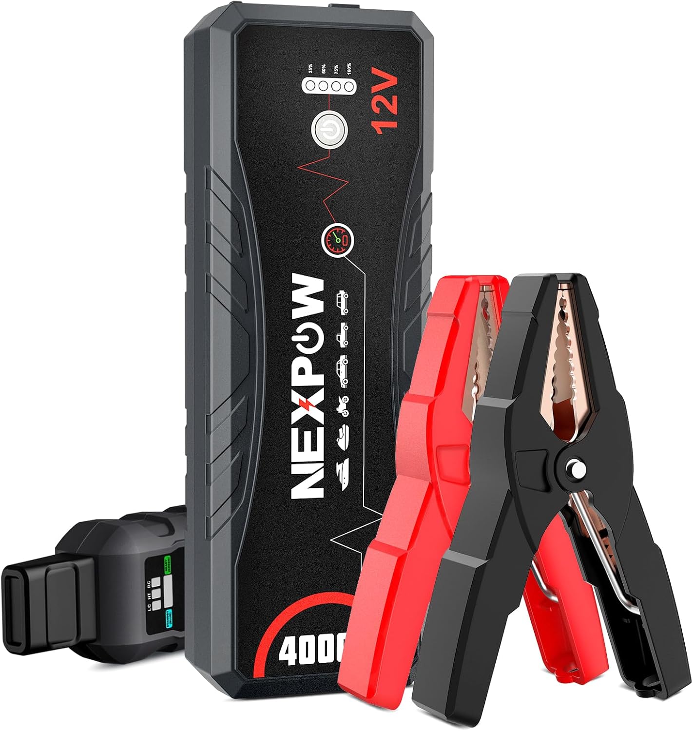NEXPOW Car Jump Starter,Car Battery Jump Starter 4000A Peak Q11 Pack for Up to A...