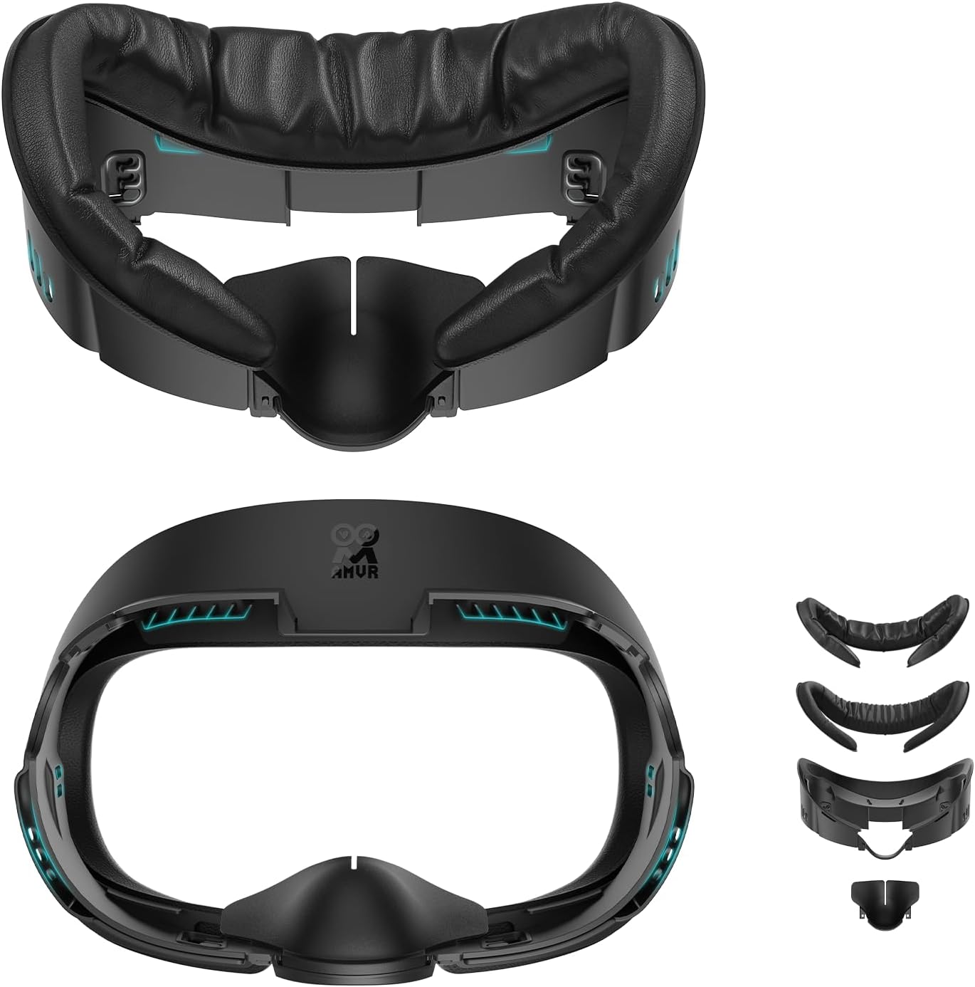 AMVR Face Cover Pad Facial Interface Compatible with Meta/Oculus Quest 3 Accesso...