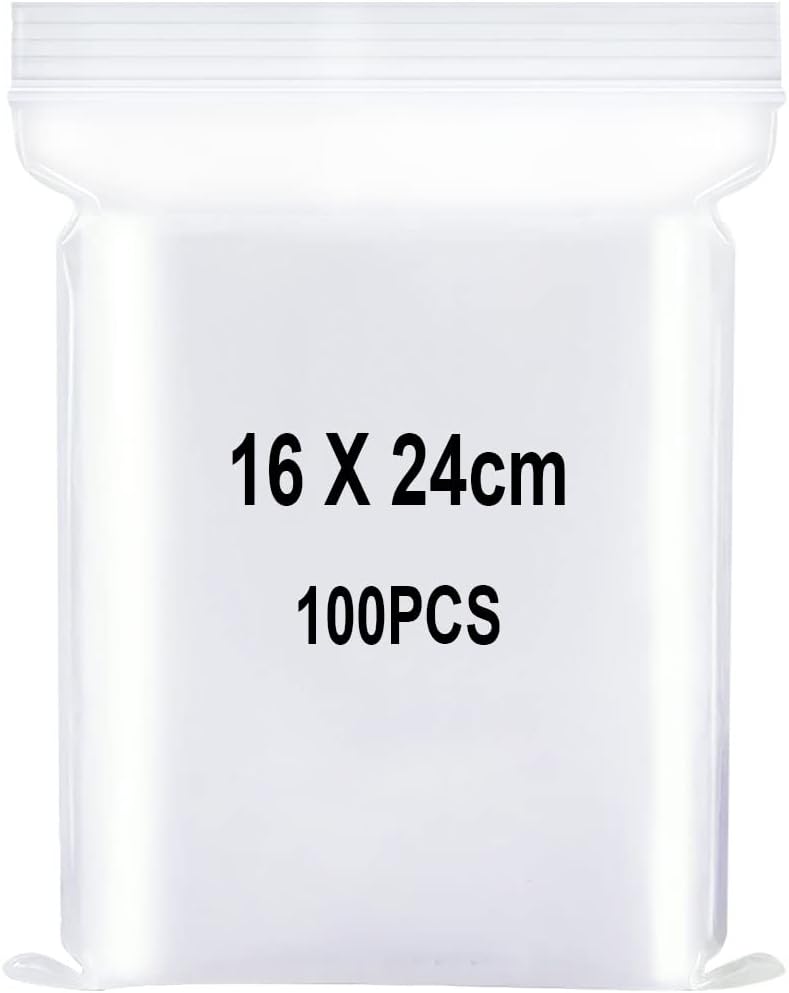 Resealable Clear Plastic Bags, Sealed Bag, Storage Bag, Press Seal Bags, Thicken...