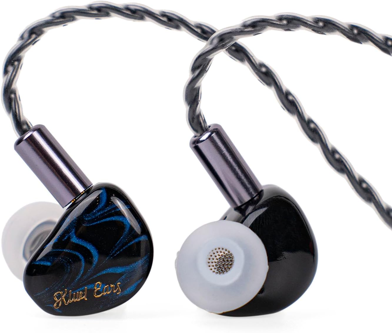 Linsoul Kiwi Ears Cadenza 10mm Beryllium Dynamic Driver IEM 3D Printed with Deta...