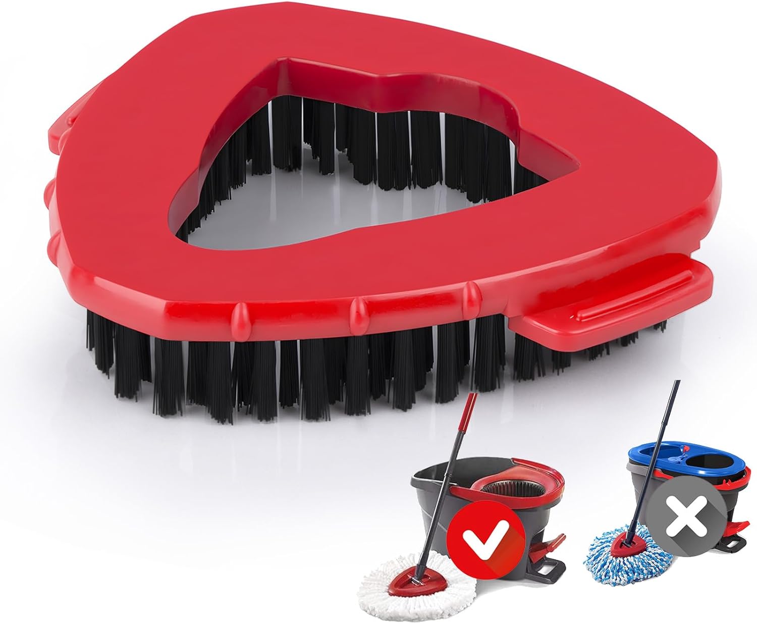 Scrubber Mop Head Replacement Compatible with O Cedar EasyWring 1 Tank System, S...