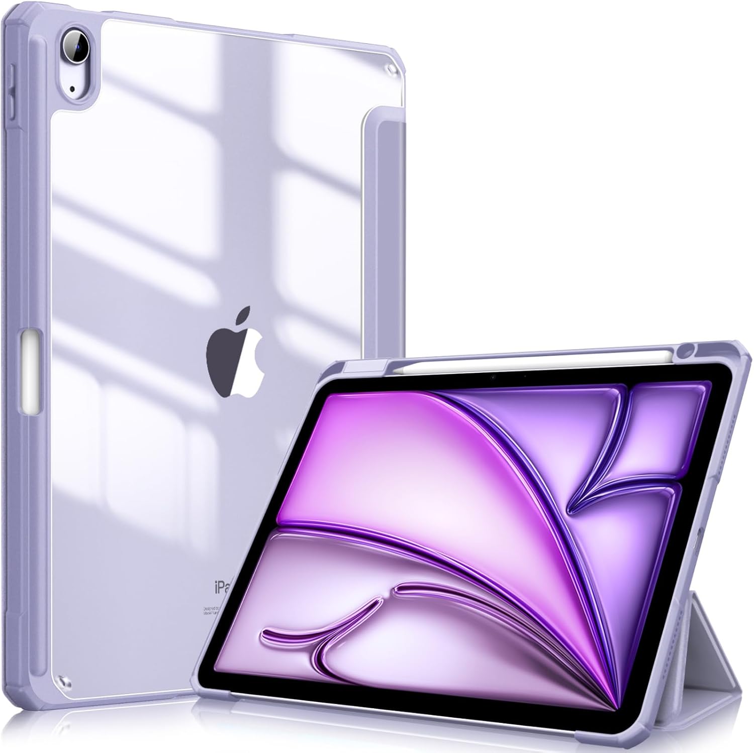 Fintie Hybrid Slim Case for iPad Air 11-inch M3 (2025) / M2 (2024), iPad Air 5th...