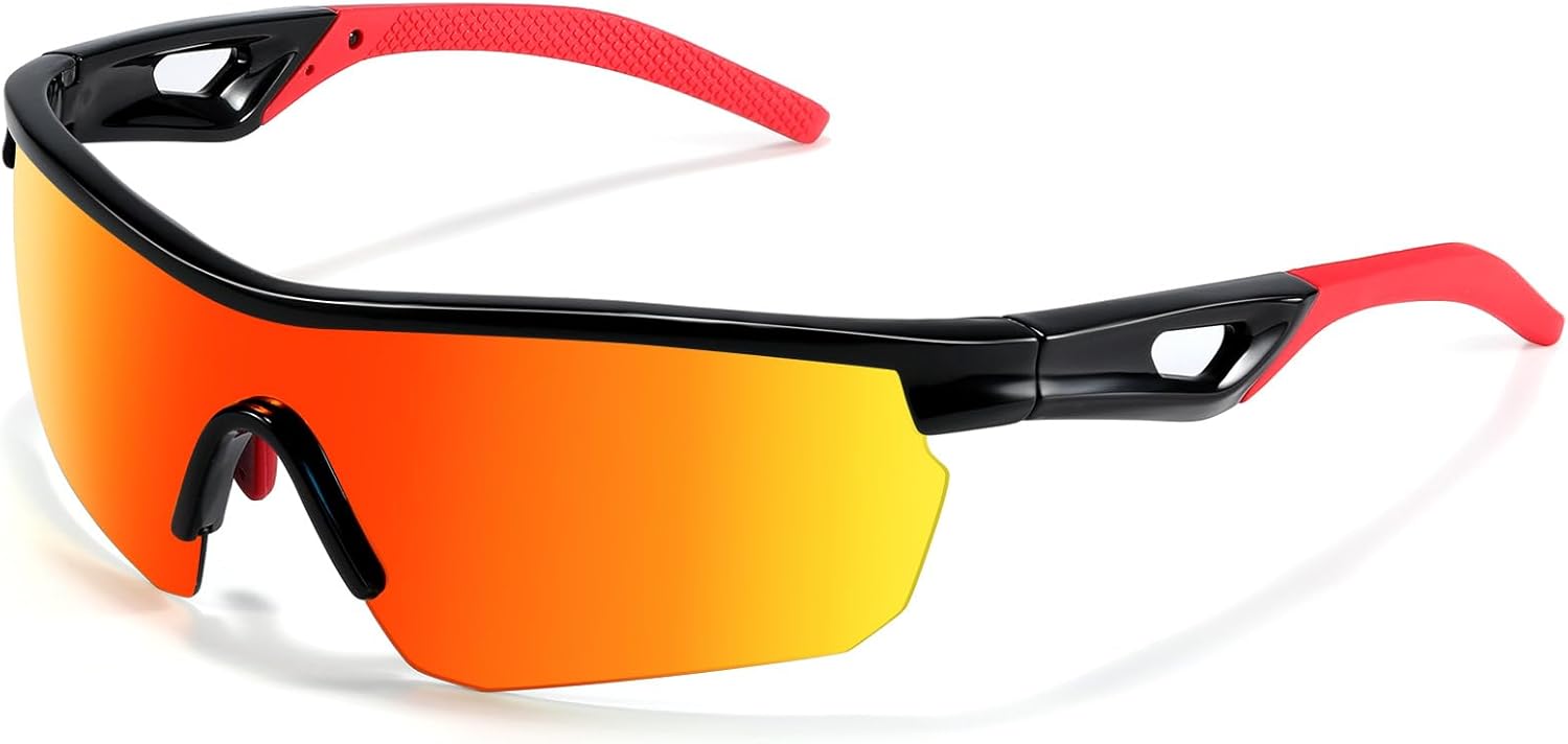 Kids Sunglasses Polarized Baseball Sports Sun Glas...