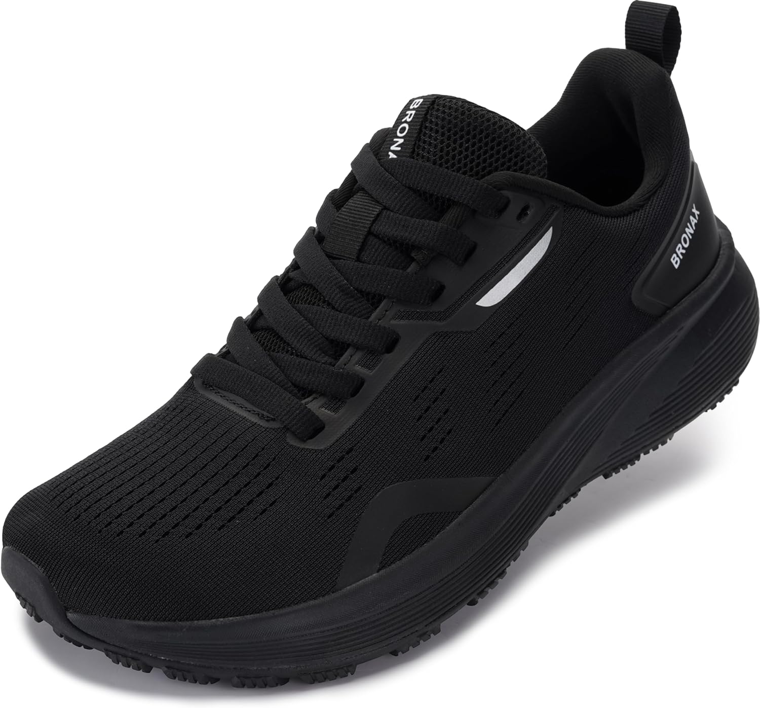 BRONAX Men's Wide Toe Box Running Shoes | Natural Foot Shape Tennis Sneakers 10...