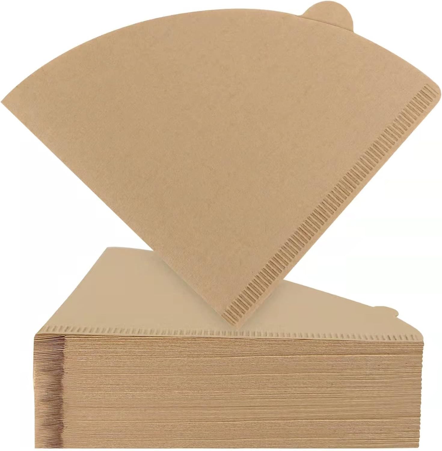 Coffee Filters, Size 02 Unbleached Cone Filters, 2...
