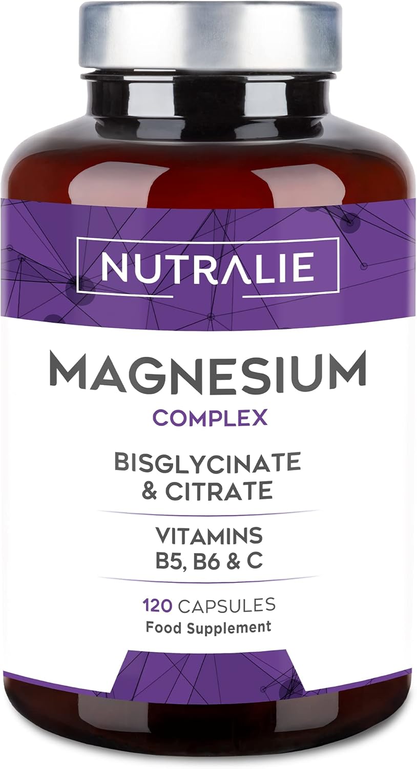 Magnesium Glycinate Complex - 2145mg Bisglycinate + Citrate Magnesium Supplement...