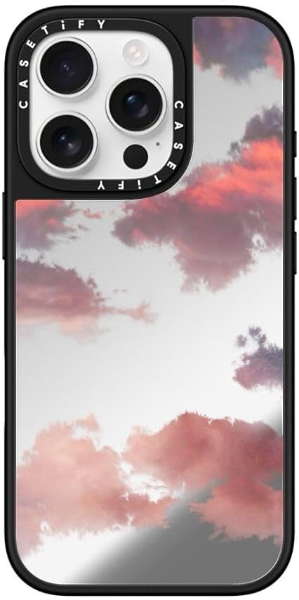 CASETiFY Mirror Case for iPhone 16 Pro [Reflective / 4.9 ft. 1X Military Grade D...