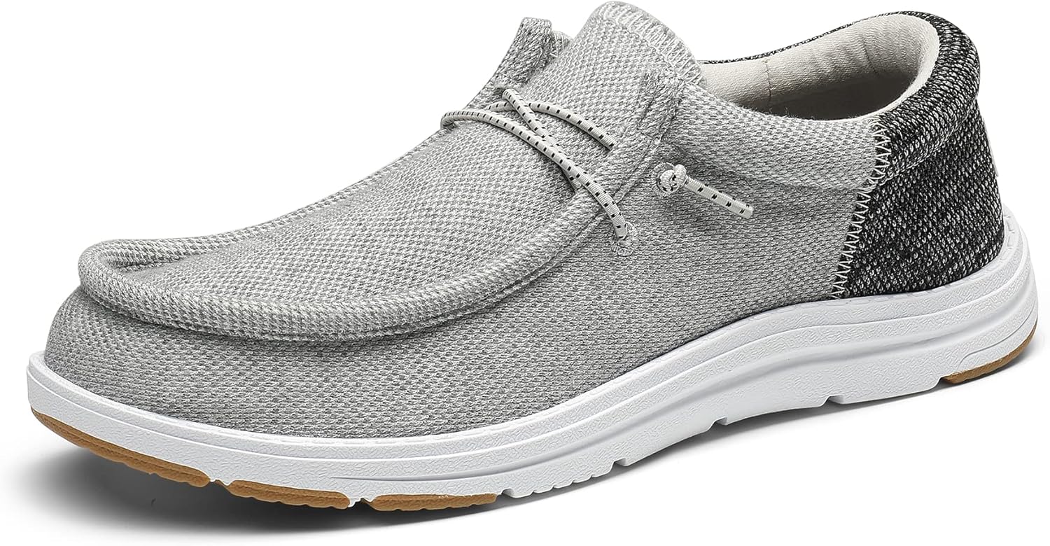 Bruno Marc Men's Arch Support Casual Slip-on Shoes Loafers for Men Non Slip Comf...