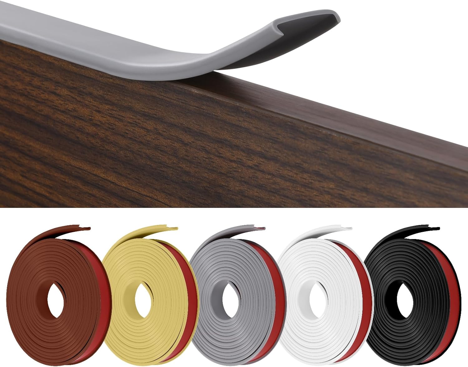 flintronic 3m*16mm U-Shape Flexible Furniture Edge...