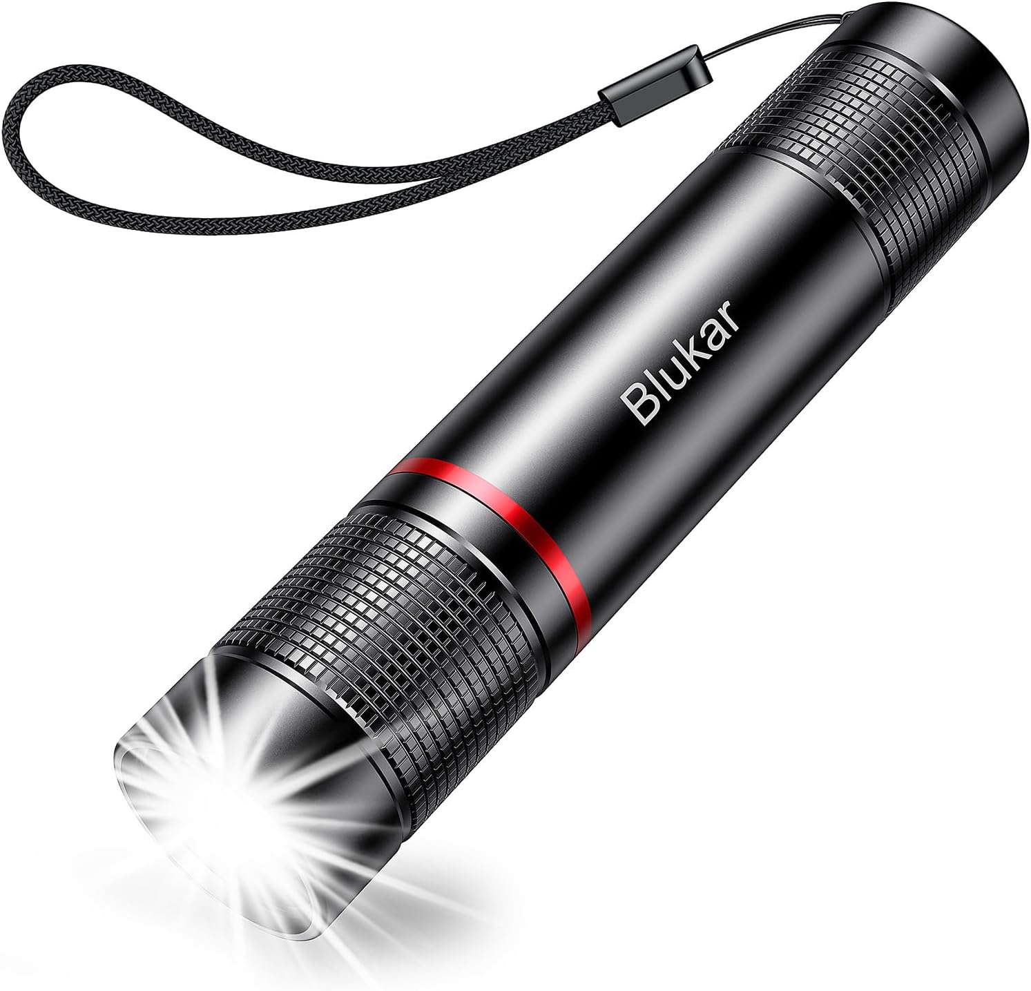 Blukar Flashlight Rechargeable, 2000L High Lumens Flashlight, Super Bright Small...