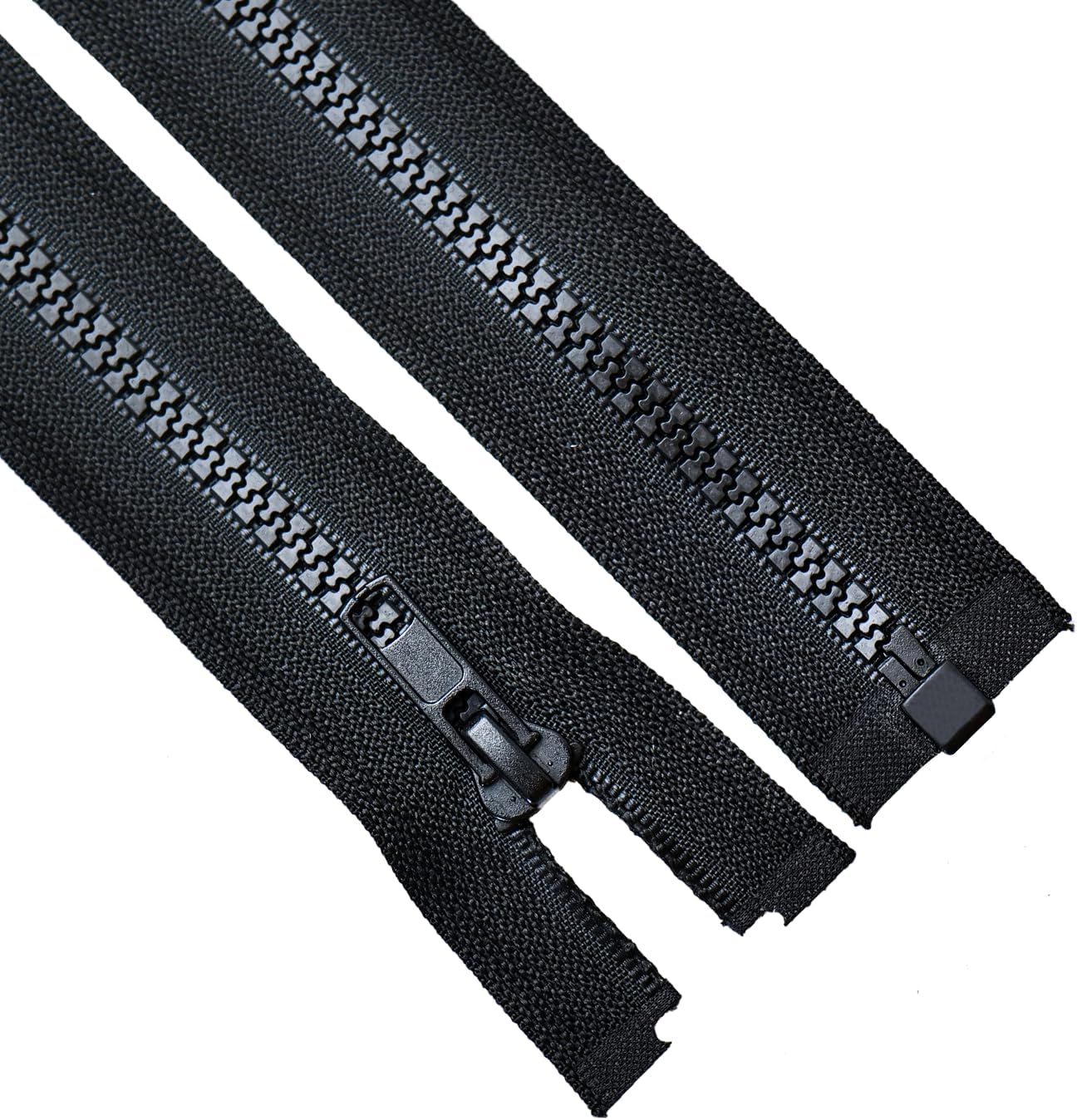 Sawoake 2PCS #5 18 Inch Separating Jacket Zippers for Sewing Coats Jacket Zipper...