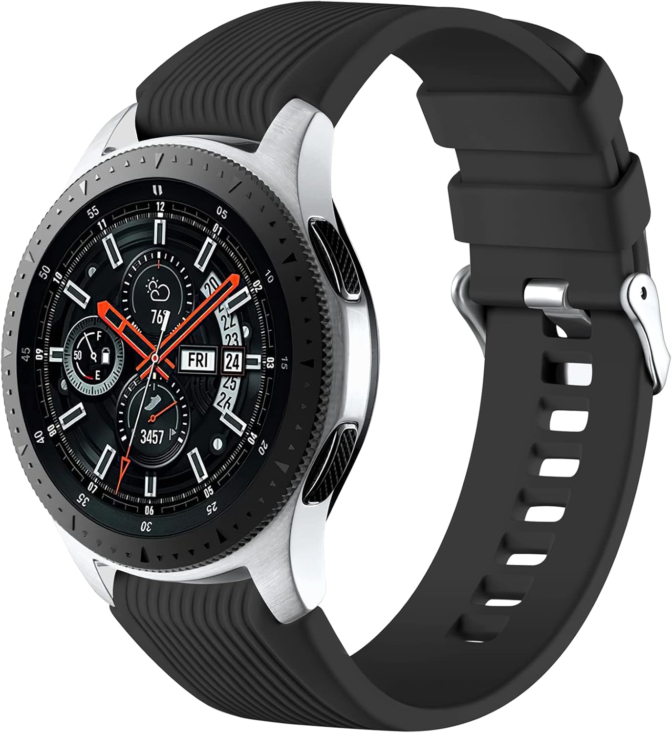 Mastten 22mm Silicone Strap Compatible With Samsung Galaxy Watch 46mm /Galaxy Wa...
