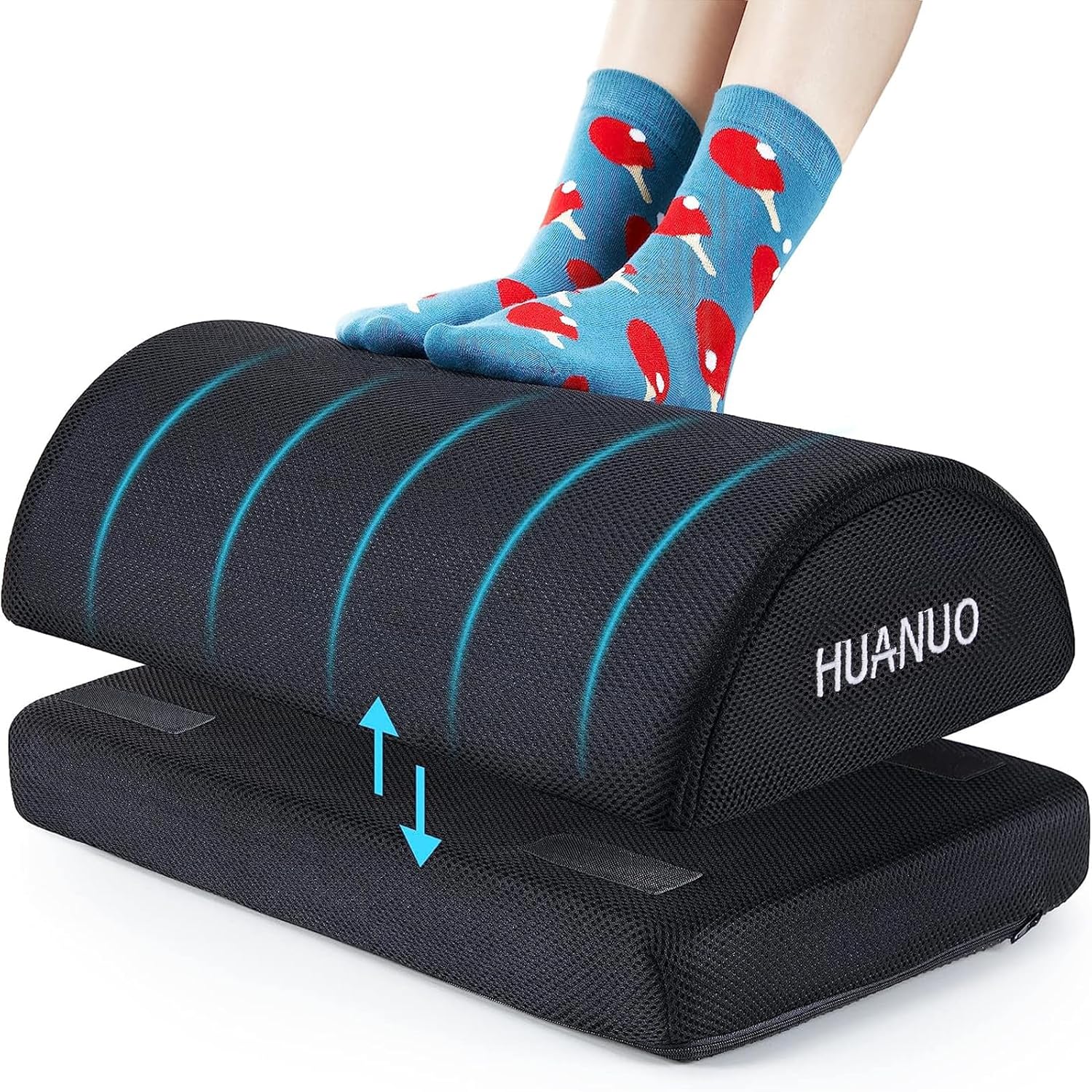 HUANUO Footrest, Under Desk Foot Rest, Foot Stool Under Desk, Ergonomic Foot Res...