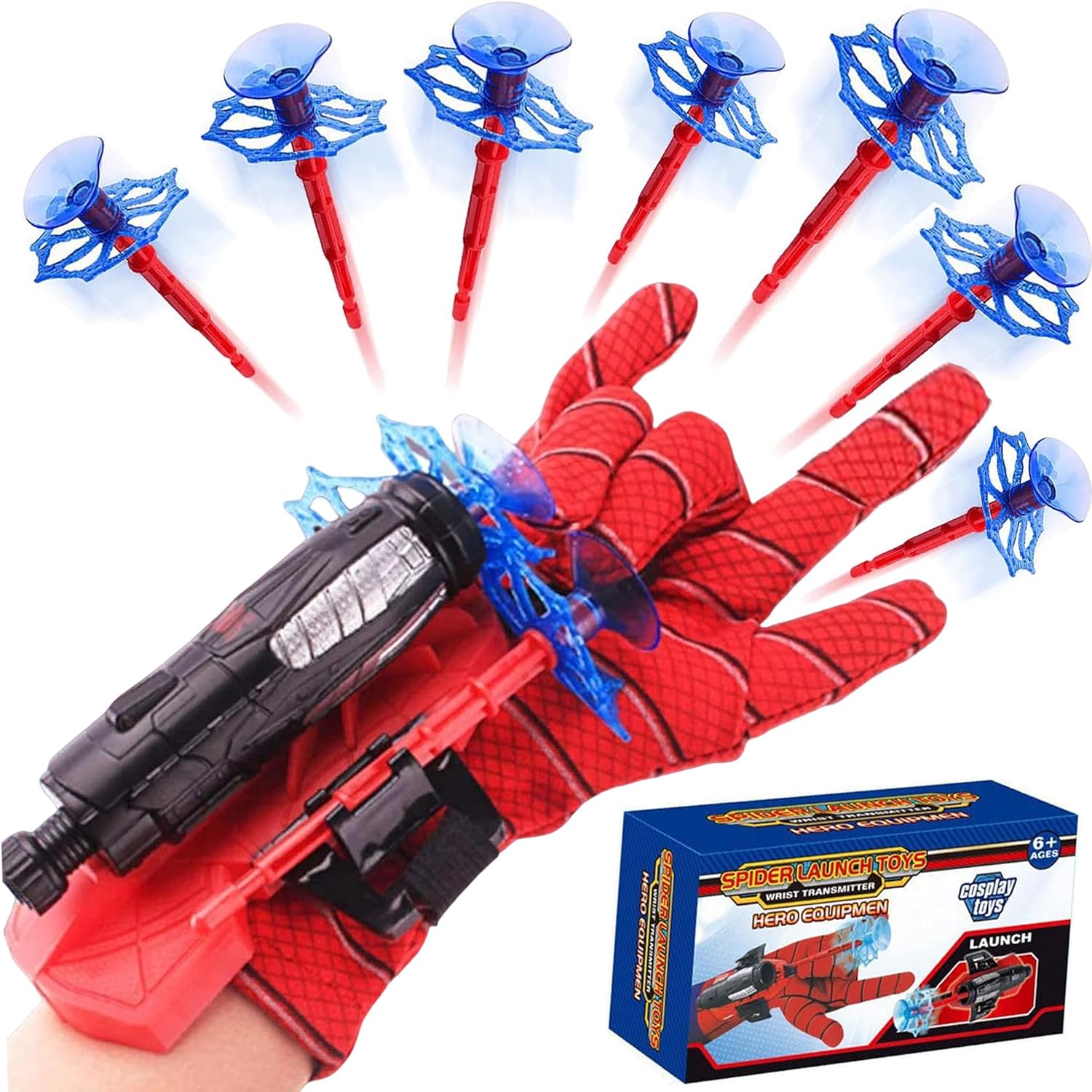Spider Web Shooter Kids Gift - Web Shooters for Kids Super Hero Toys with Spider...