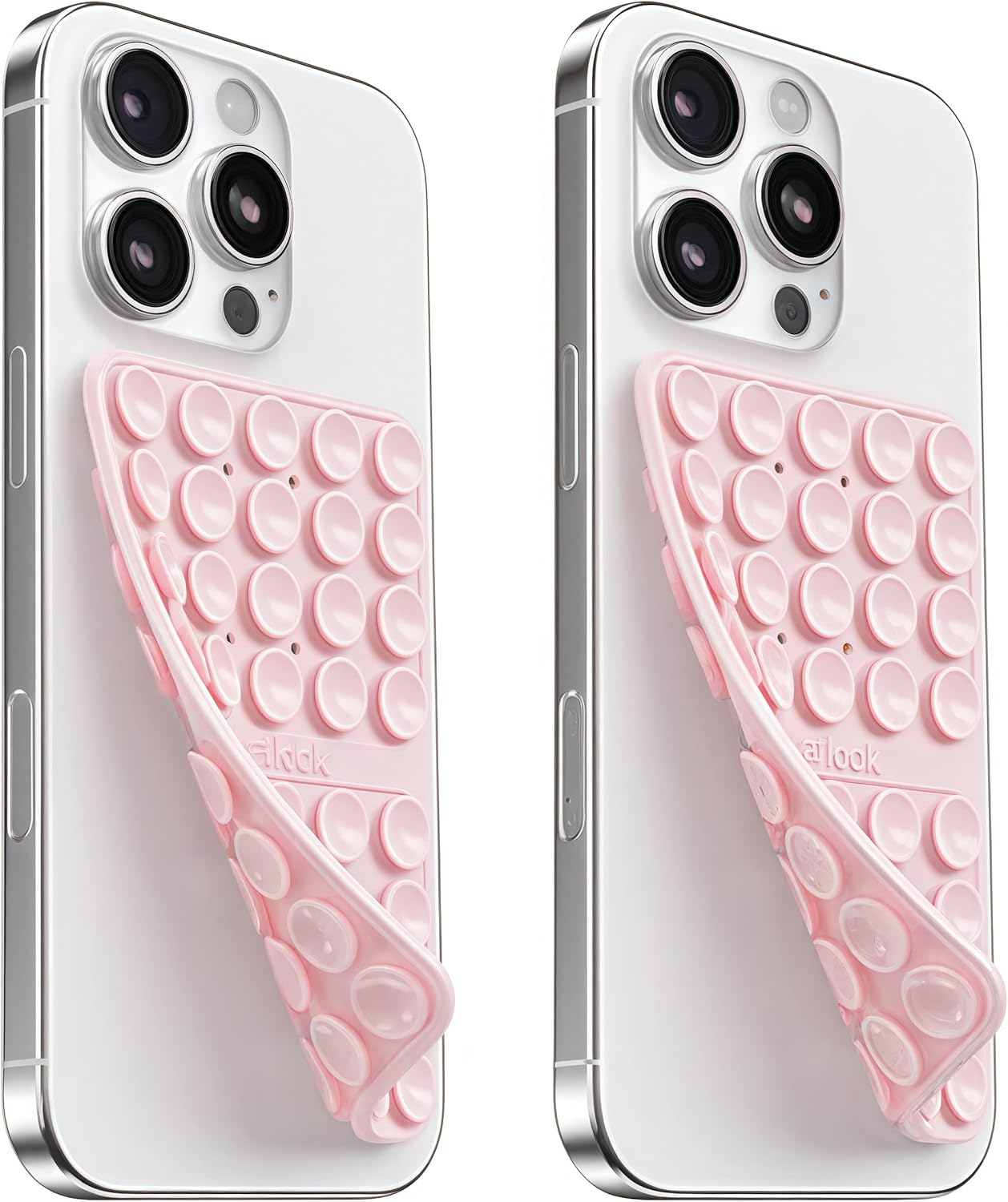 2PCS Silicone Suction Cup Phone Case Mount Double Sided - Klearlook Silicon Stic...