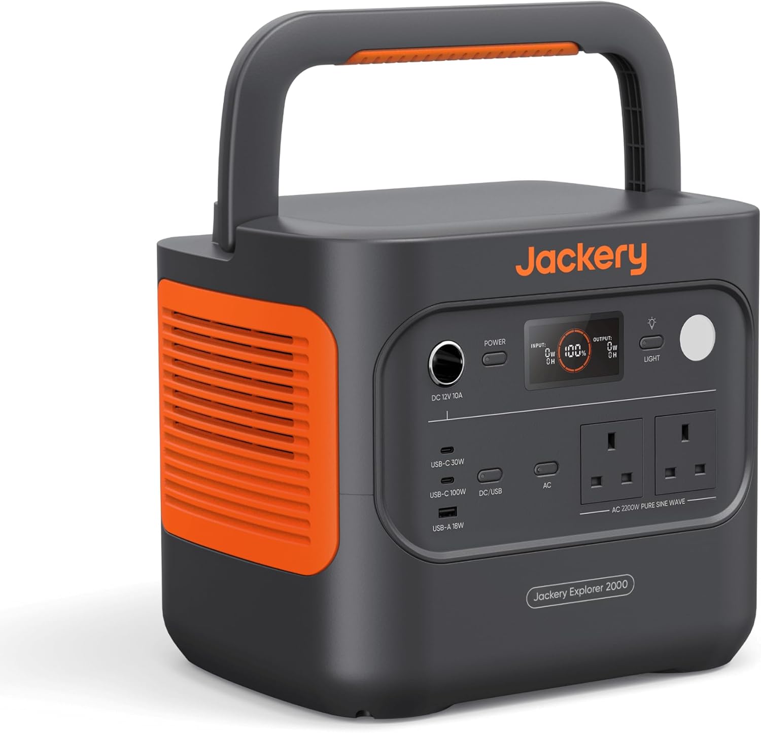 Jackery Explorer 2000 v2 Portable Power Station, Lighter & Smaller 2kWh LiFePO4...