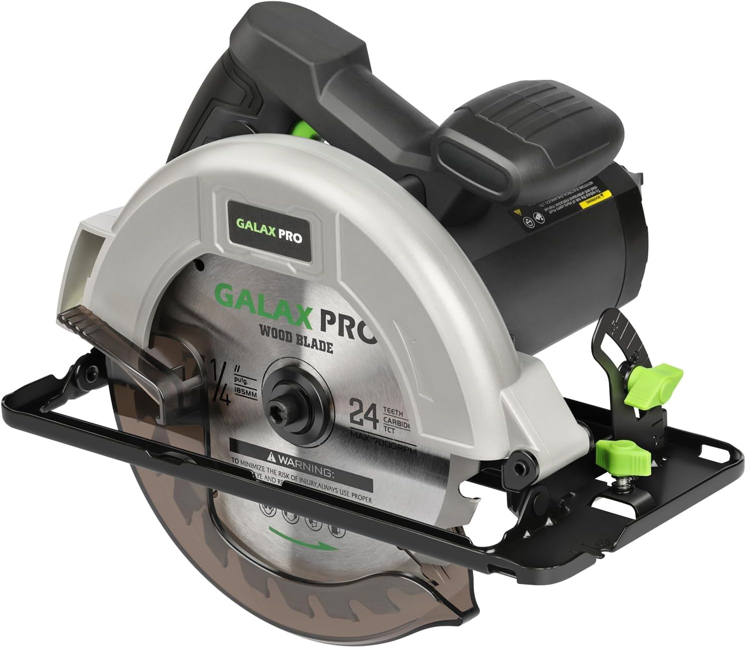 GALAX PRO 1400W Circular Saws, Max 6000 RPM Pure Copper Motor Electric Saws, Adj...