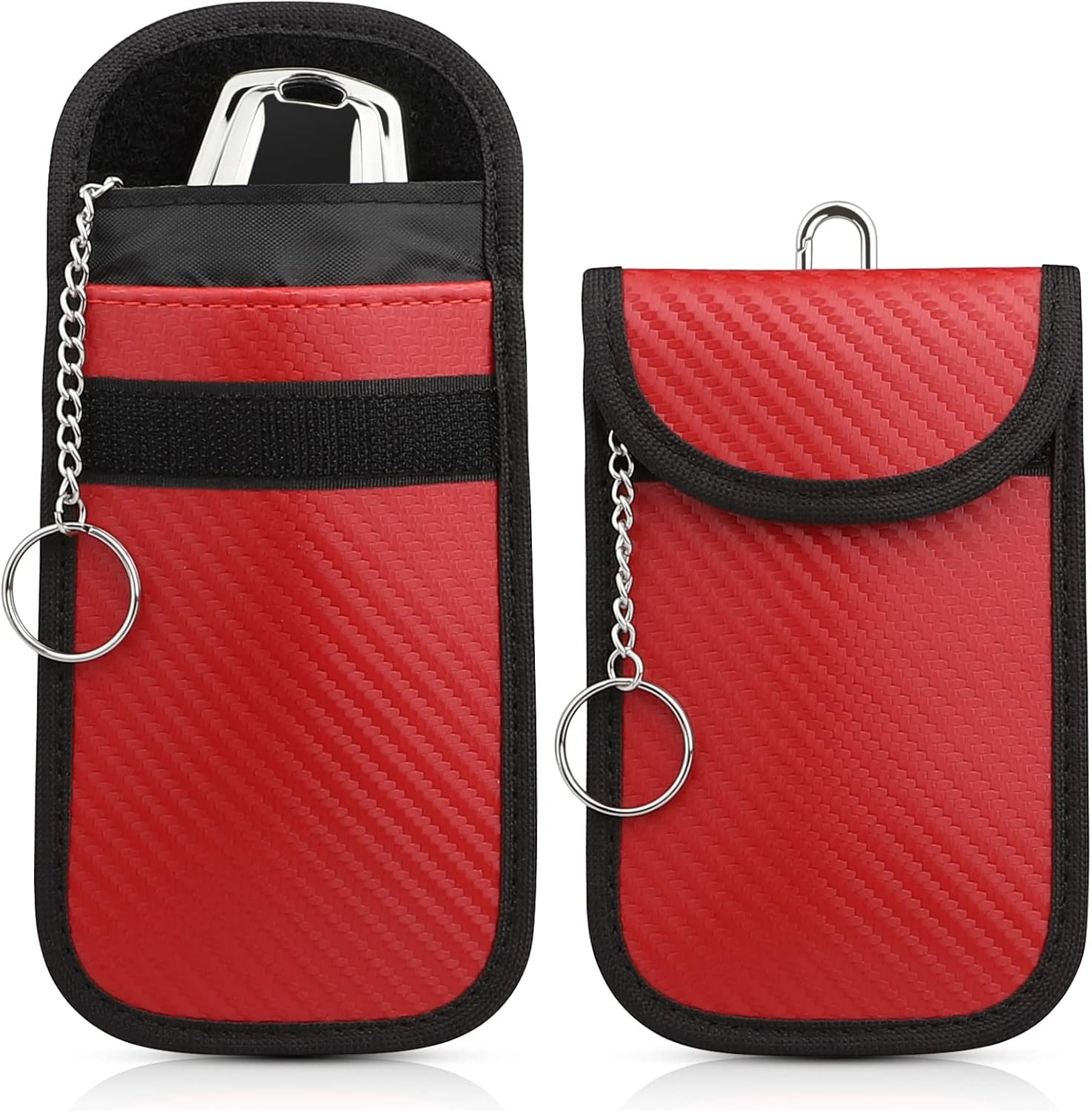 Diyife Faraday Pouch for Car Keys, [2 Pack] Car Key RFID Signal Blocking Pouch w...