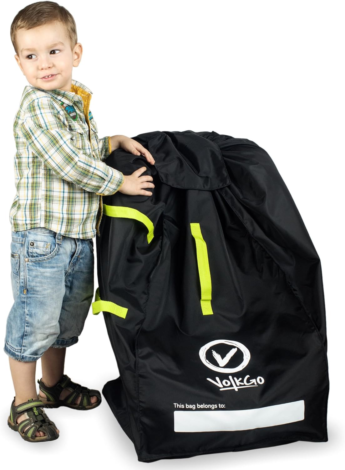 V VOLKGO Car Seat Bags for Air Travel for Airplane, Easy Carry Durable Seat Gate...