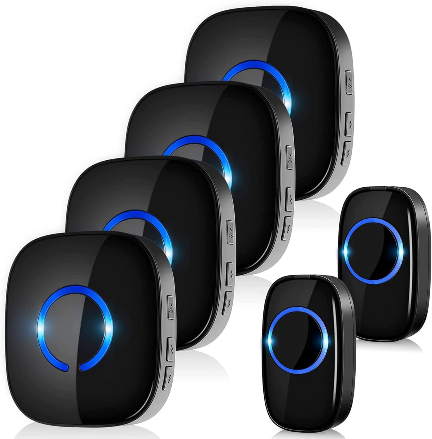 Wireless Doorbell Kit with 1300FT Range, IP55 Wate...