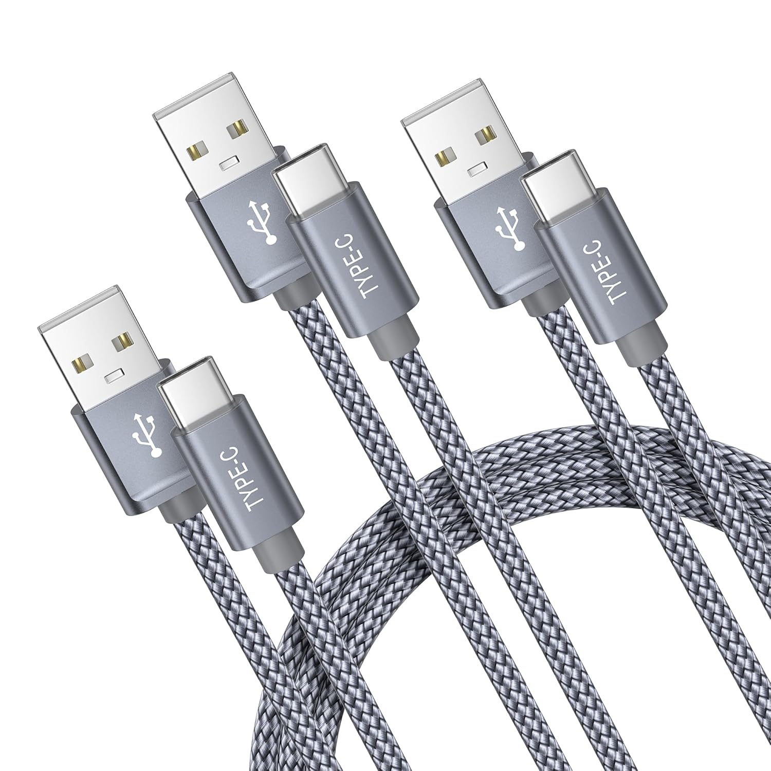 BASESAILOR iPhone 16 15 Pro Max Charging Cable 3Pack 1/2/3M,USB to USB Type C Ch...