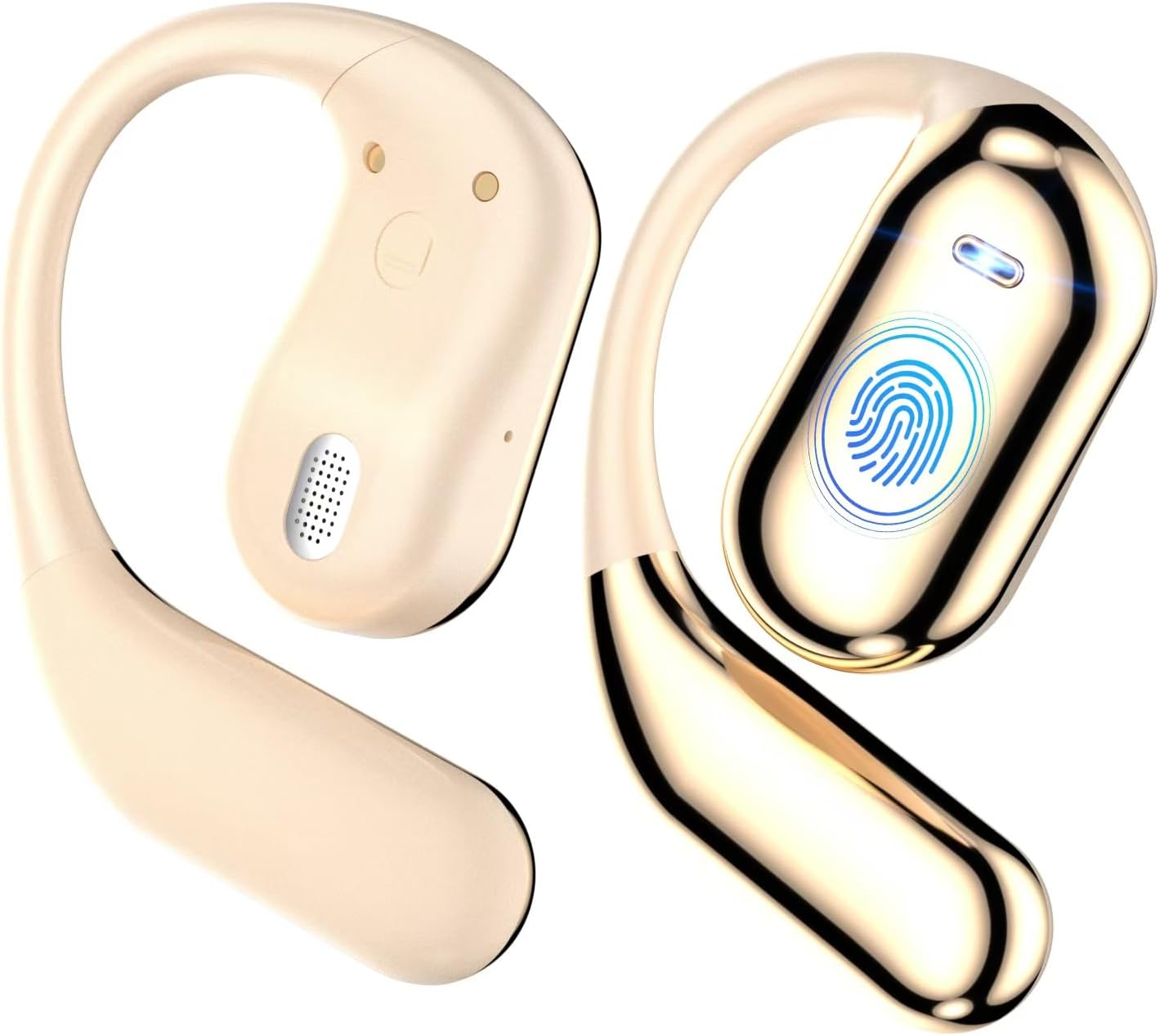 Ultra Open Ear Earbuds - Bone Conduction Headphones Wireless Bluetooth, Waterpro...