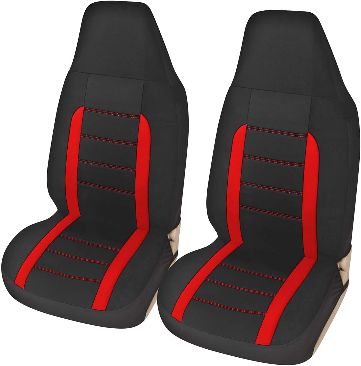 AUTOYOUTH Car Accessories Car Seat Covers for Cars Front Seat Covers Full Set Se...
