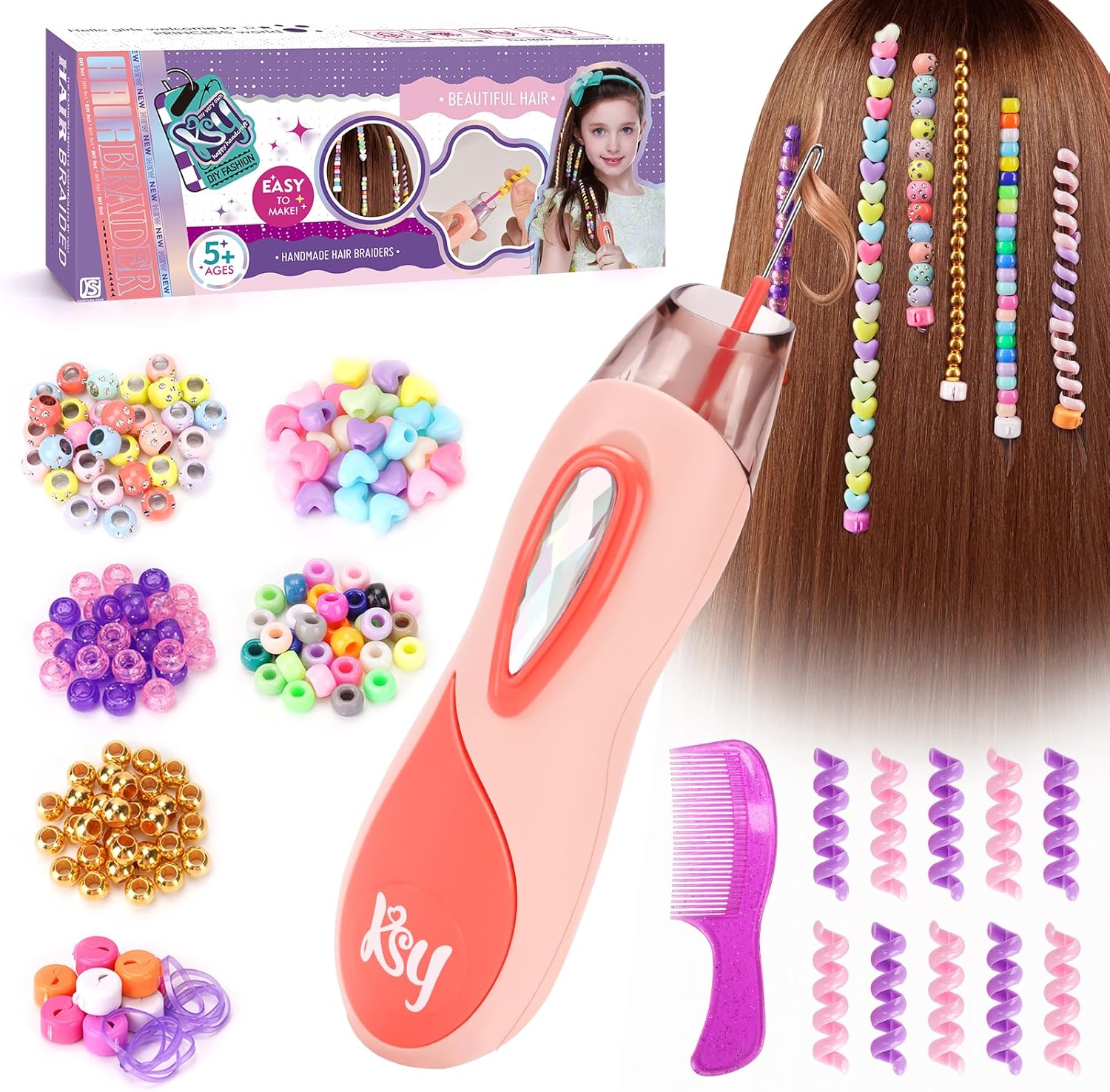 Gifts for 5 6 7 8 Year Old Girls Kids: Hair Accessories Girls Toys Age 7-12 Kids...