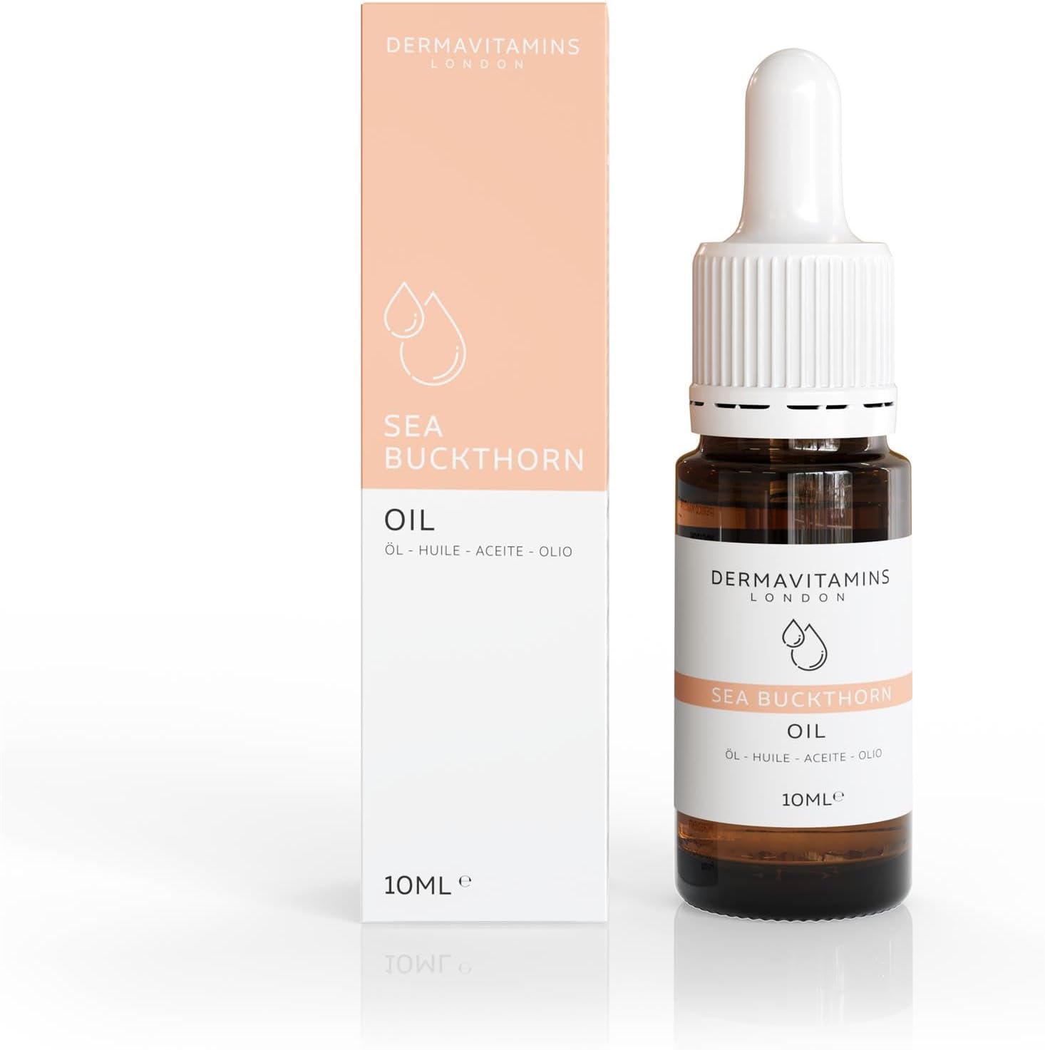 Dermavitamins 100% Pure Sea Buckthorn Oil - 10ml