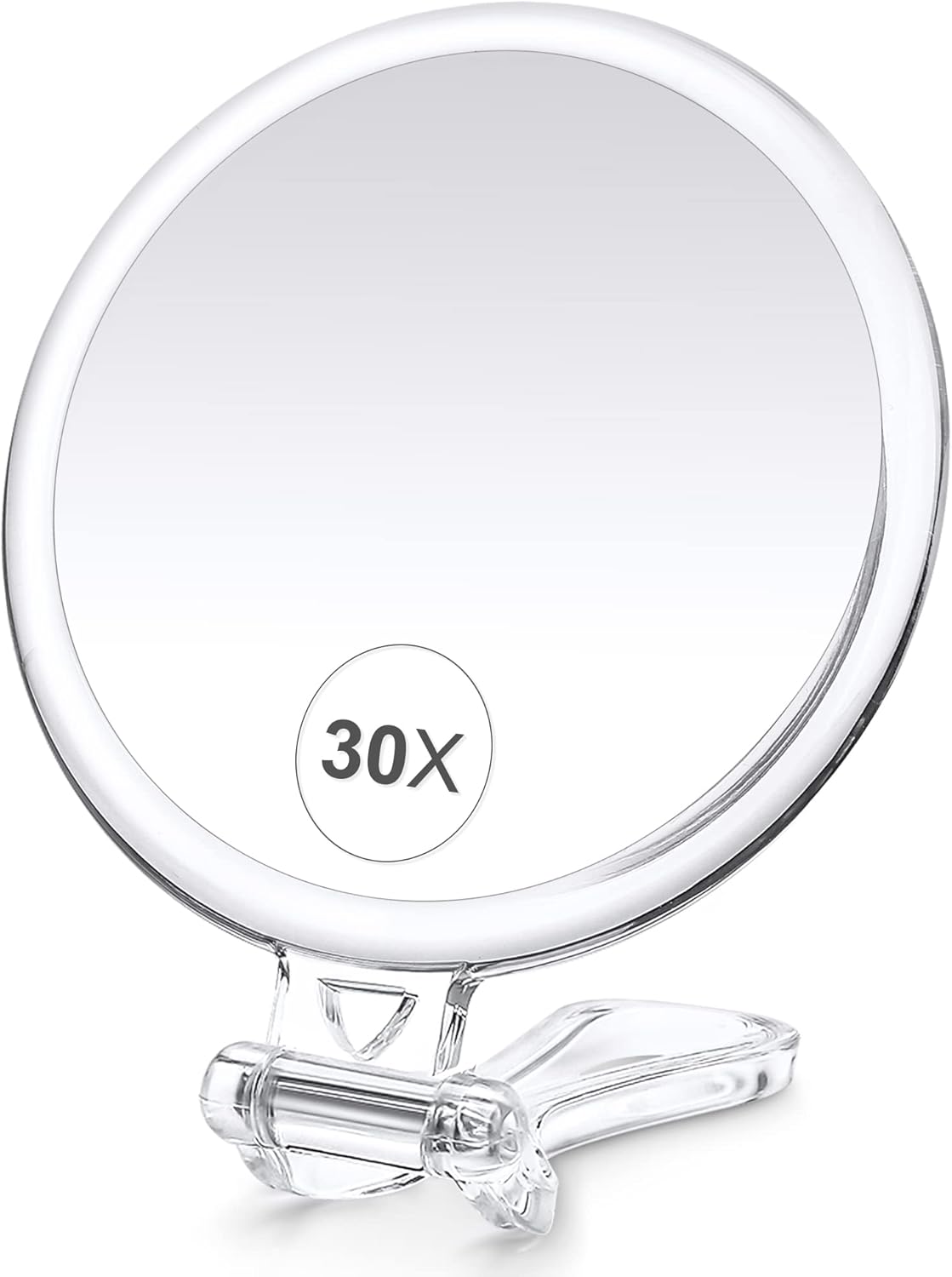 MIYADIVA Magnifying Mirror, 30X Magnifying Mirror with Handle,Travel Magnifying...