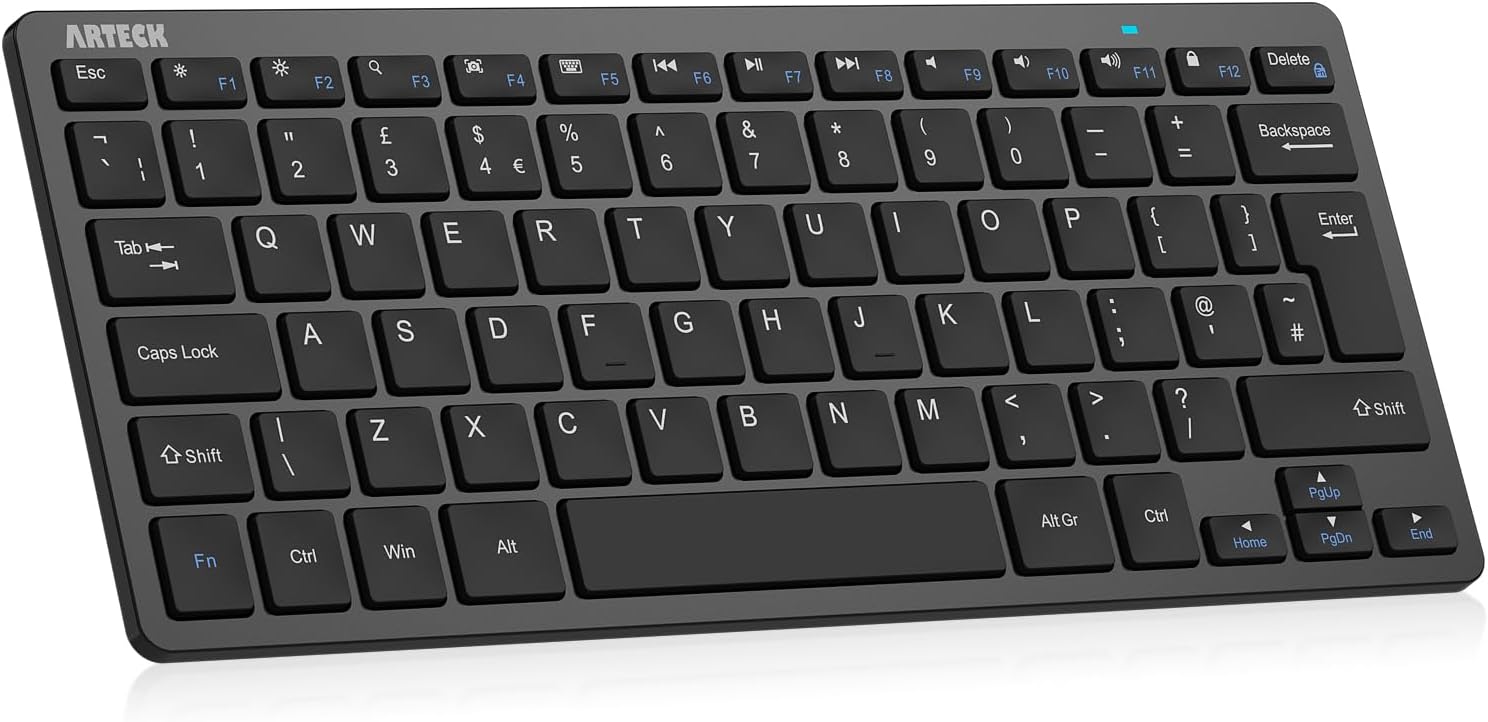 Arteck Ultra-Slim Keyboard Compatible with iPad 10.2-inch/iPad Air/iPad 9.7-inch...