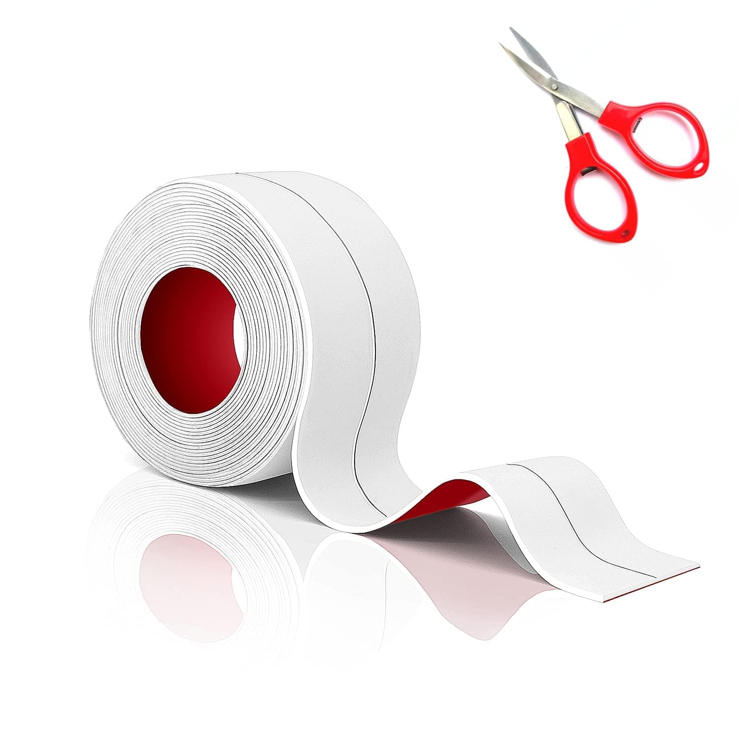 Bath Sealant Strip, Simple Seal Tape, Sealant Tape, Bathroom Sealant White Anti...