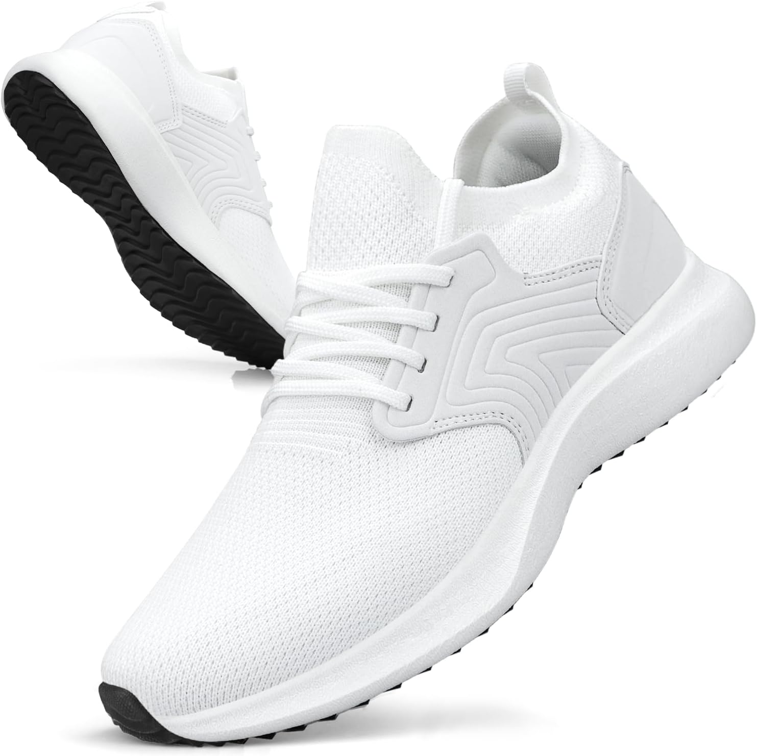 Giniros Trainers Mens Running Shoes Walking Gym Shoes Tennis Casual Fitness Snea...