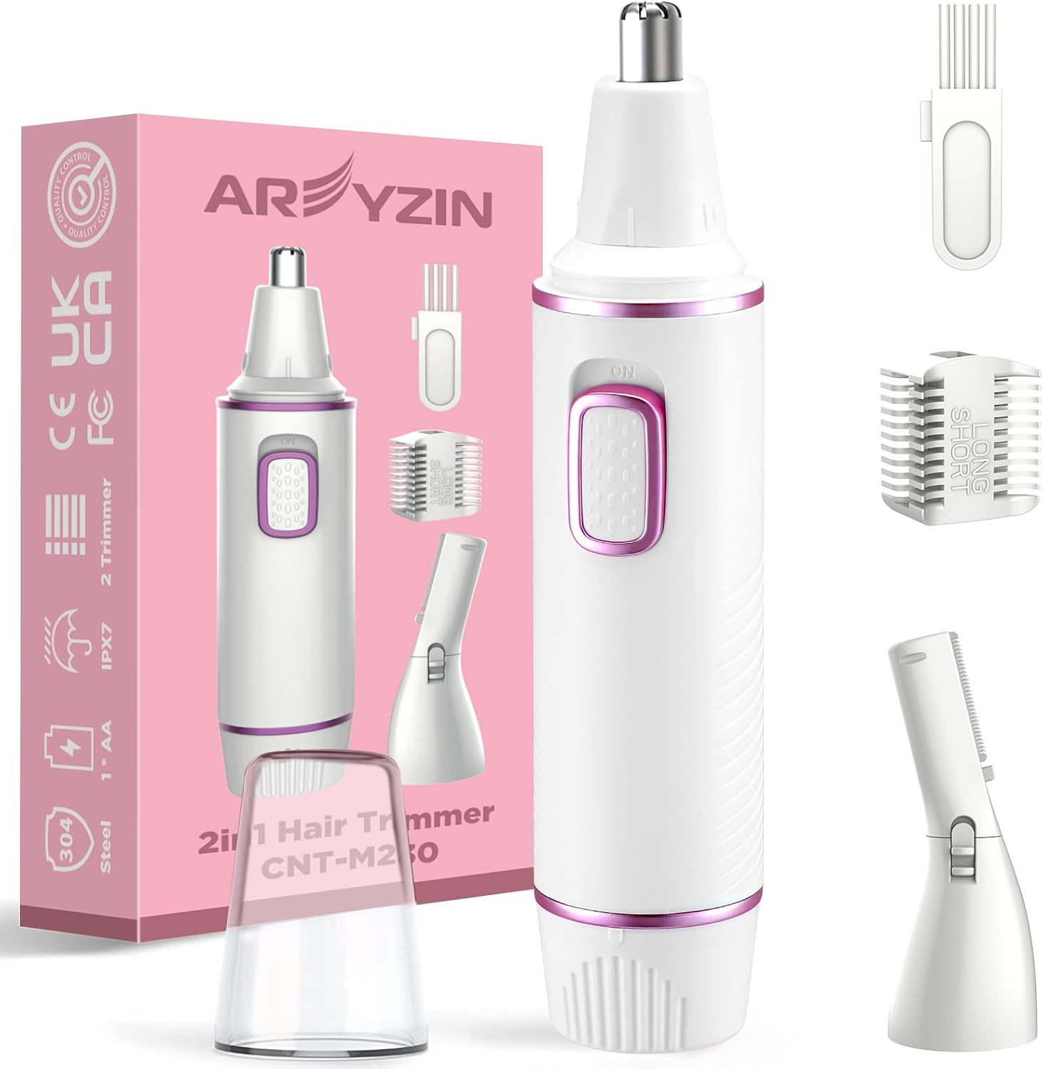 Painless Nose Hair Trimmer for Women 2024 Upgrade NoseTrimmer Ladies Nose Hair T...
