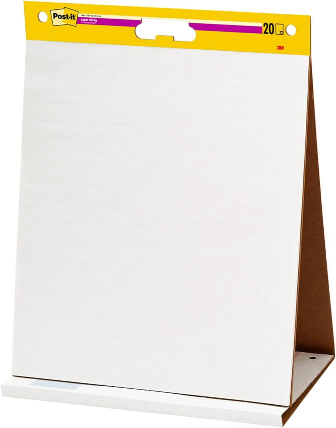 Post-it Super Sticky Meeting Charts, Pack of 1 Pad, with 20 Sheets,584 mm x 508...